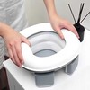Kelioninis puodukas vaikams Reach Portable Potty 3in1 baltas/pilkas