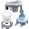 Kelioninis puodukas vaikams Reach Portable Potty 3in1 baltas/pilkas