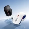 Klaviatūra Belaidė pelė Hoco GM40 RGB balta