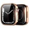 LCD apsauginis stikliukas/dėklas Dux Ducis Hamo Apple Watch 41mm rožinis
