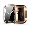 LCD apsauginis stikliukas/dėklas Dux Ducis Samo Apple Watch 41mm rožinis