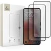 LCD apsauginis stikliukas Tech-Protect Glass Fit+ 2 vnt. Nothing Phone 3a/3a Pro juodas