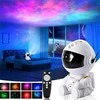 LED 3D galaktikų ir žvaigždžių projektorius Reach Mini Astronaut, baltas