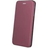 Reach Dėklas Book Elegance Xiaomi Redmi 12/Redmi Note 12R/Poco M6 Pro 5G tamsiai raudonas