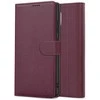 Reach Dėklas Fancy Wallet Apple iPhone 11 tamsiai raudonas