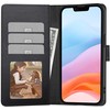 Reach Dėklas Fancy Wallet Samsung A165 A16 4G/A166 A16 5G juodas