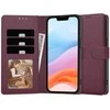 Reach Dėklas Fancy Wallet Samsung A165 A16 4G/A166 A16 5G tamsiai raudonas