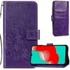 Reach Dėklas Flower Book Samsung A165 A16 4G/A166 A16 5G violetinis