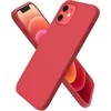 Reach Dėklas Liquid Silicone 1.5mm Apple iPhone 15 raudonas