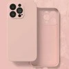 Reach Dėklas Liquid Silicone 1.5mm Samsung S937 S25 Edge rožinis
