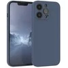 Reach Dėklas Liquid Silicone 1.5mm Samsung S937 S25 Edge tamsiai mėlynas