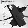 Reach Dėklas Liquid Silicone 1.5mm Samsung A336 A33 5G juodas