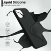 Reach Dėklas Liquid Silicone 1.5mm Xiaomi Poco F6 5G juodas