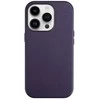 Reach Dėklas Mag Odinis dėklas Apple iPhone 16 Plus tamsiai violetinis