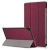 Dėklas Reach Smart Leather Samsung X200/X205 Tab A8 10.5 2021 tamsiai raudonas