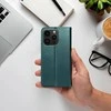 iLike atverčiamas dėklas skirtas Samsung A525 A52 4G/A526 A52 5G/A528 A52s 5G, tamsiai žalias