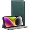 Reach Dėklas Smart Magnetic Xiaomi Redmi 17C 4G/Redmi 14C/Redmi A4/Poco C75 tamsiai žalias