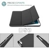 Reach Dėklas Smart Soft Apple iPad 10.9 2022/iPad 11 2025 juodas
