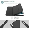 Reach Dėklas Smart Soft Samsung X210/X215/X216 Tab A9 Plus 11.0/X230/X235/X236 Tab A11 Plus 11.0 juodas