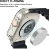 Reach LCD apsauginis stikliukas/dėklas 360 degree cover Apple Watch 40mm skaidrus