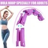 Reach Masažuojantis gimnastikos lankas Smart Hula Hoop M1 violetinis
