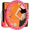 Reach Masažuojantis gimnastikos lankas Smart Hula Hoop HHP002 rožinis