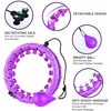 Reach Masažuojantis gimnastikos lankas Smart Hula Hoop HHP002 violetinis