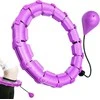 Reach Masažuojantis gimnastikos lankas Smart Hula Hoop M1 violetinis