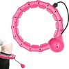 Reach Masažuojantis gimnastikos lankas Smart Hula Hoop HHP007 rožinis