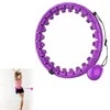 Reach Masažuojantis gimnastikos lankas Smart Hula Hoop M2 violetinis