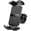 Borofone telefono laikiklis dviračiui/motociklui BH105 Crown juodos spalvos
