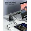 Universalus kelioninis įkroviklis Joyroom JR-TCW01 15W 3xUSB-A/USB-C juodas