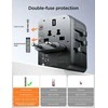 Universalus kelioninis įkroviklis Joyroom JR-TCW01 15W 3xUSB-A/USB-C juodas