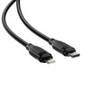 USB kabelis Acefast C16-01 USB-C to Lightning 1.2m juodas