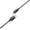 USB kabelis Acefast C16-04 USB-A to USB-C 1.2m juodas