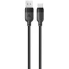 USB kabelis Acefast C16-04 USB-A to USB-C 1.2m juodas