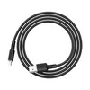 USB laidas Acefast C2-02 MFi USB-A iki Lightning 1.2m juodas