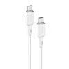 USB laidas Acefast C2-03 60W USB-C į USB-C 1,2m baltas