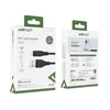 USB laidas Acefast C3-02 MFi USB-A iki Lightning 1.2m juodas
