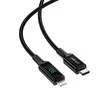 USB laidas Acefast C6-01 MFi PD30W USB-C to Lightning 1.2m juodas