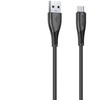 USB kabelis Awei CL-182M USB to MicroUSB 1.0m juodas