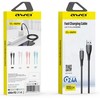 USB kabelis Awei CL-182M USB to MicroUSB 1.0m juodas
