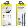 USB kabelis Awei CL-182T USB to USB-C 1.0m juodas