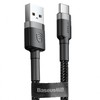 Baseus USB micro kab. Cafule CAMKLF-BG1 Juodas
