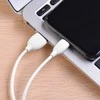 USB kabelis BOROFONE BX19 Benefit "lightning" baltas 1m