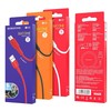 USB kabelis Borofone BX30 microUSB 1.0m silikoninis baltas