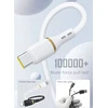 USB kabelis Dudao L25X USB-C to Lightning 30W 1.0m baltas