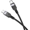 USB kabelis Hoco X109 60W USB-C to USB-C 2.0m juodas