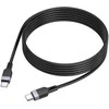 USB kabelis Hoco X109 60W USB-C to USB-C 2.0m juodas
