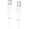 USB kabelis Hoco X93 60W USB-C to USB-C 2.0m baltas